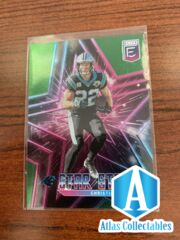 Christian McCaffrey 2020 Donruss Elite Star Status Green #10 Panthers Parallel
